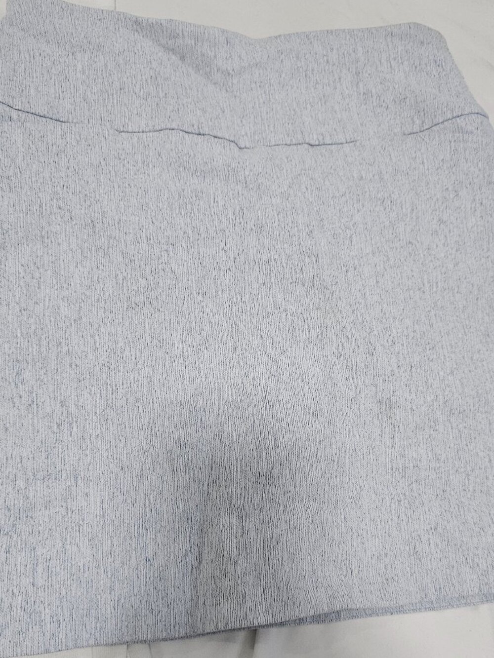S.C. & CO. Womens S 360° Tummy Control Skirt Activewear Skort Heathered Light